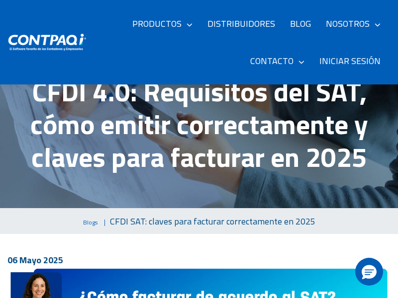 Vista previa: Cambios recientes en la facturación electrónica CFDI 4.0